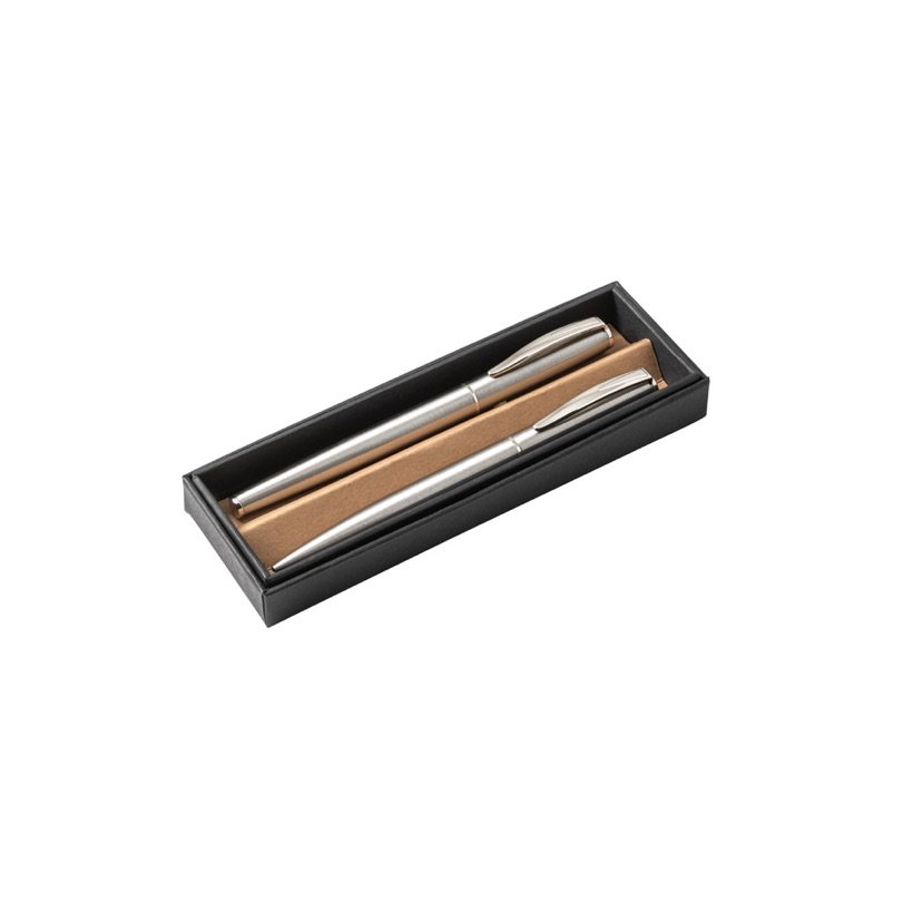 Conjunto de Canetas em Aço Inox Reciclado Ella