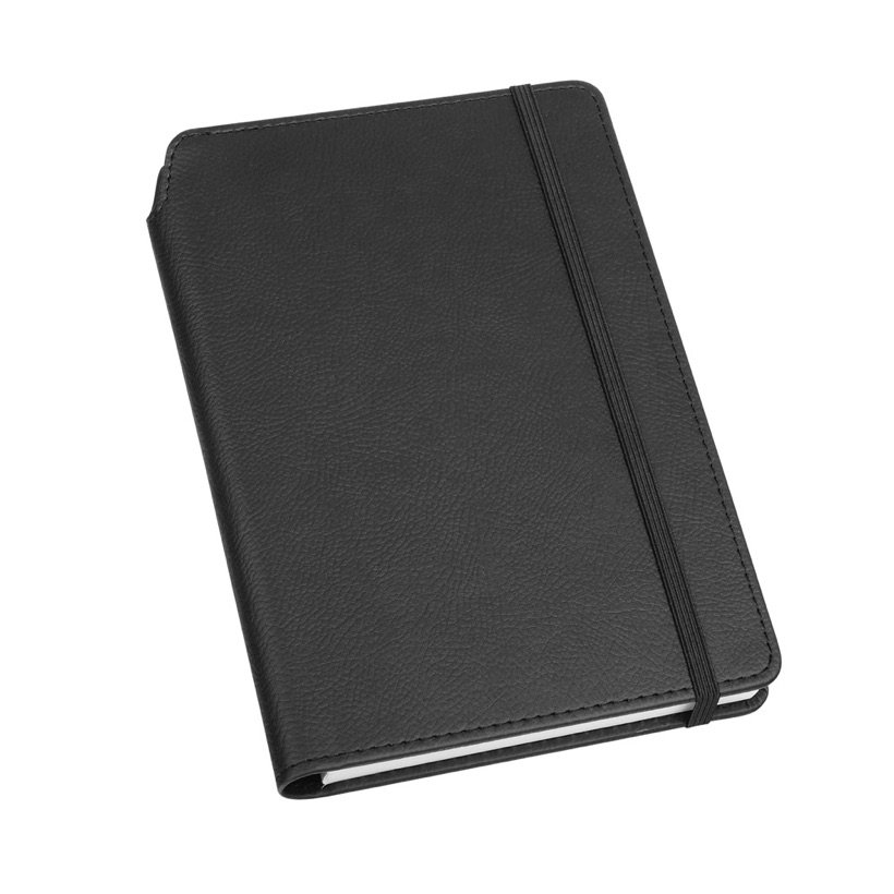 Caderno A5 em Couro Sintético Moriah