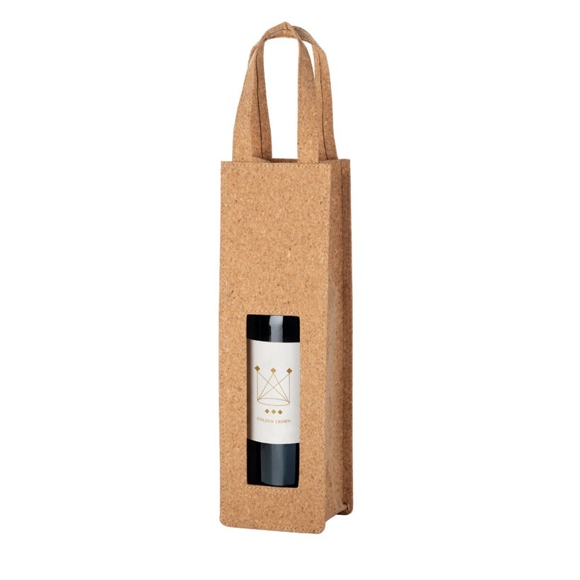 Sacola de Cortiça para Garrafa Borba