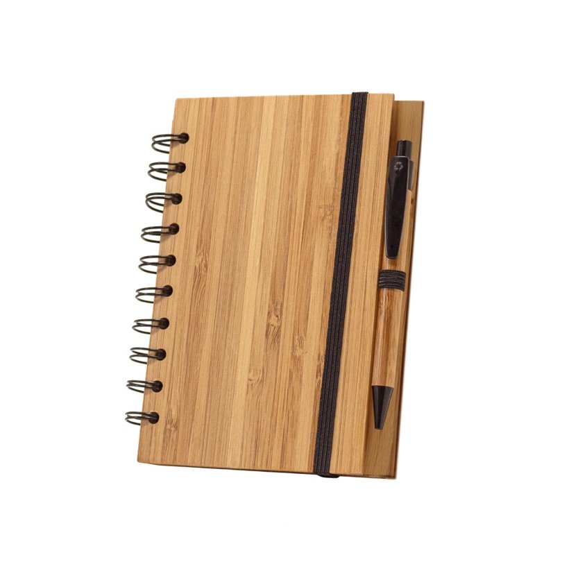Caderno A5 Espiral de Bambu Dickens