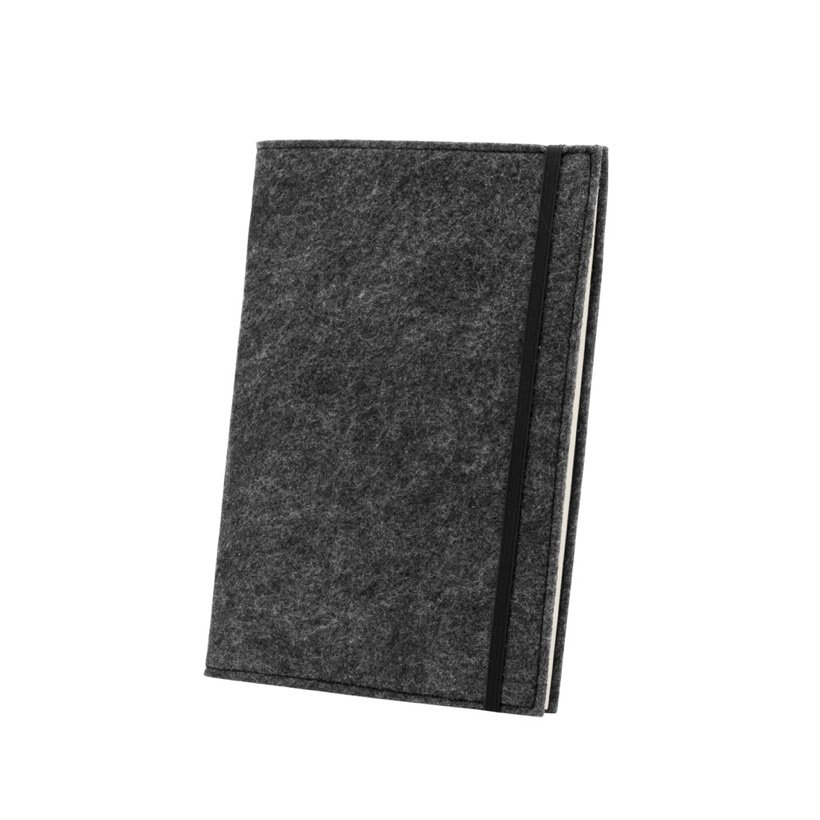 Capa em Feltro com Caderno A5 Removível Baldwin