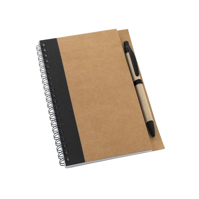 Caderno B6 Espiral com Caneta Asimov