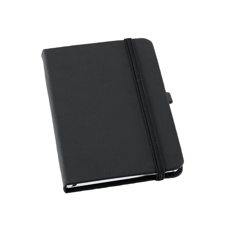 Caderno A6 Pautado em Couro Sintético Grimm