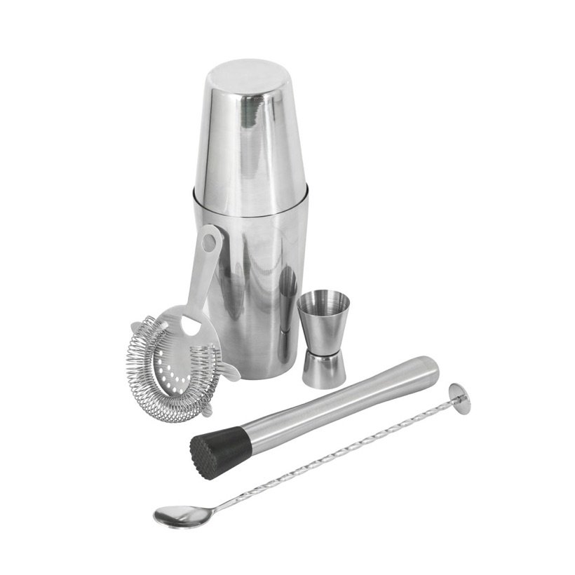 Set de Coquetel em Aço Inox Bramble