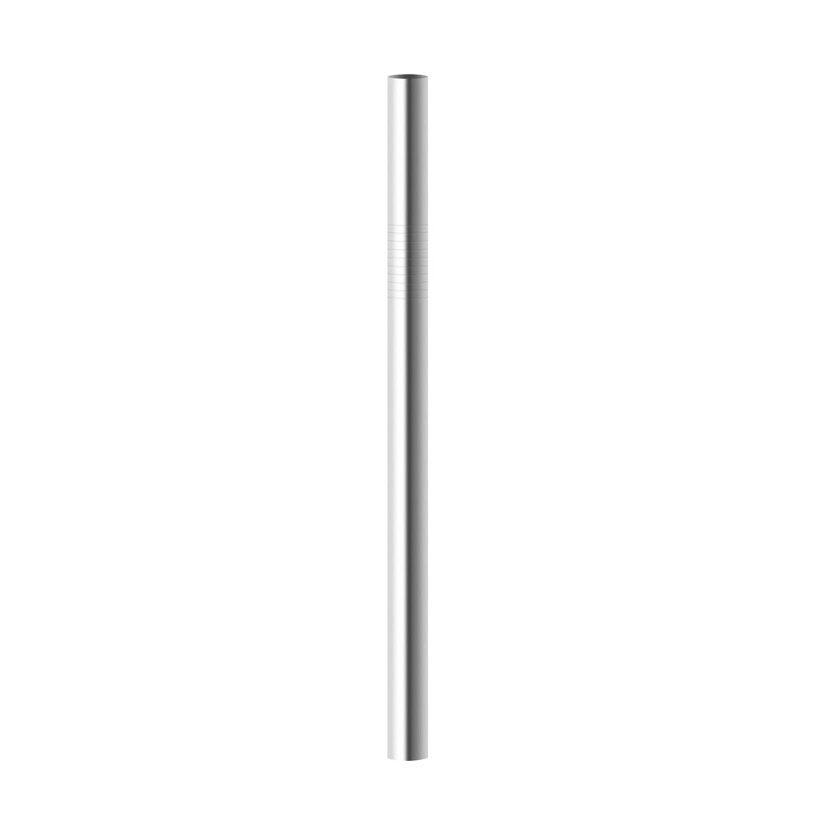 Canudo Reutilizável Aerial Wide em Aço Inox