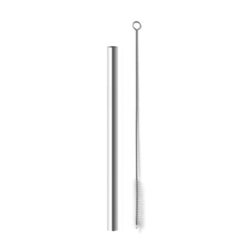 Canudo Reutilizável Kahana Wide em Aço Inox