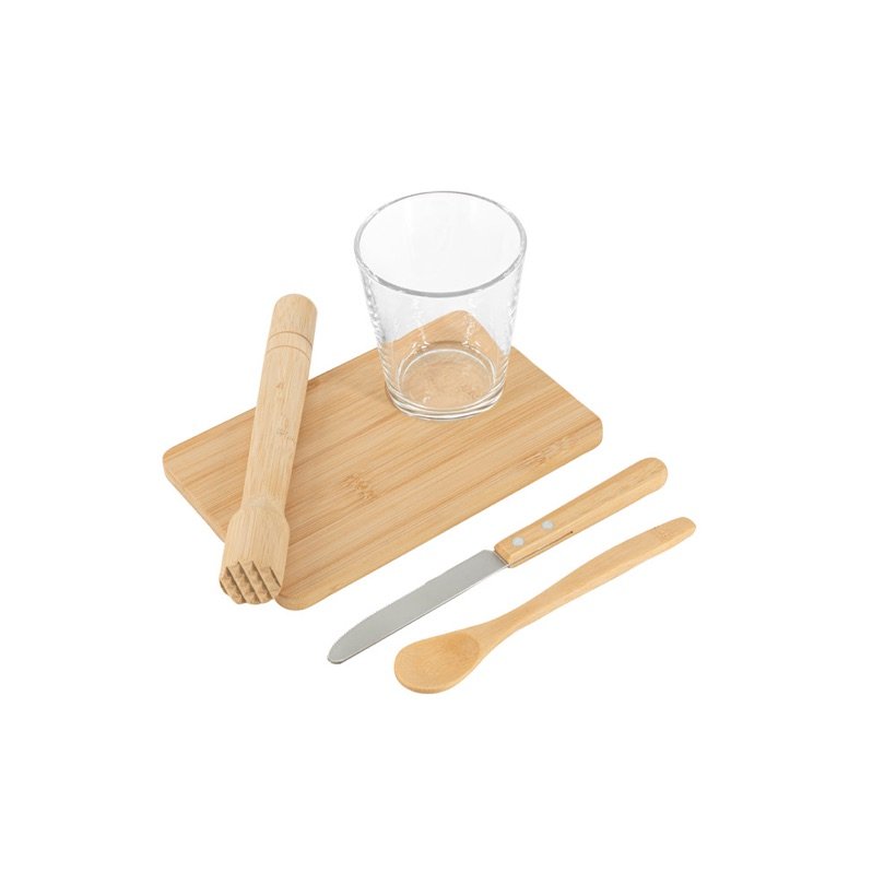 Kit para Caipirinha em Bambu Kratena