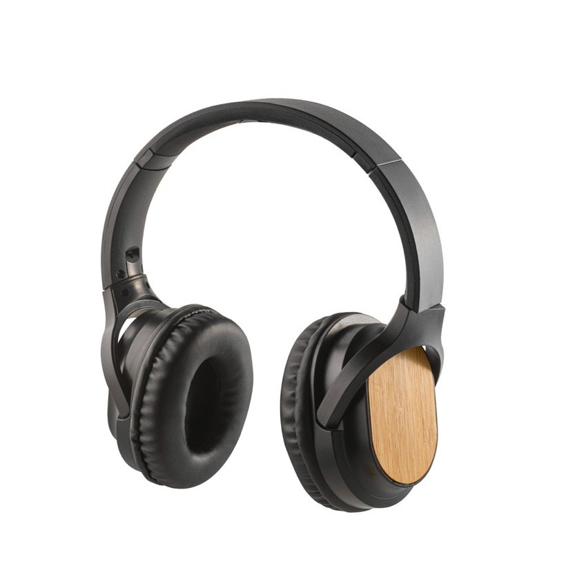 Fone de Ouvido Dobrável em Bambu Gould