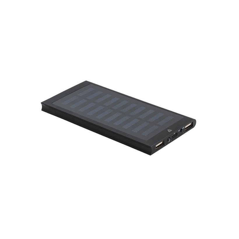 Power Bank Solar Clerk 8.000mAh com Lanterna