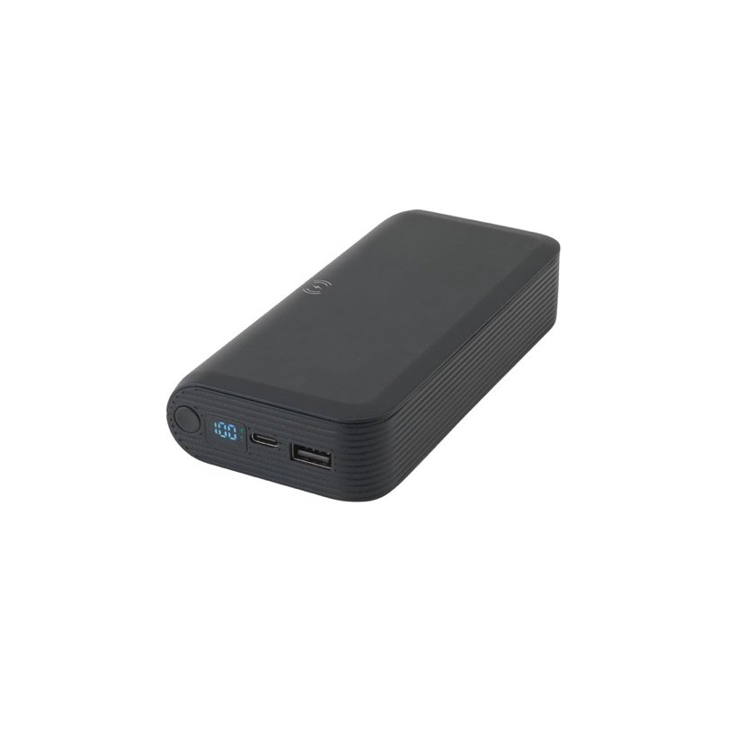 Power Bank Becker 20.000mAh com Tela LED Wireless