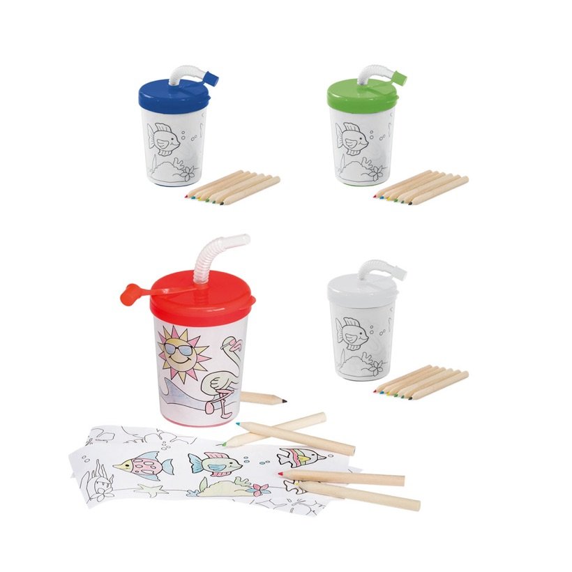 Copo de Viagem Infantil Giraffe 200ml — Conjunto