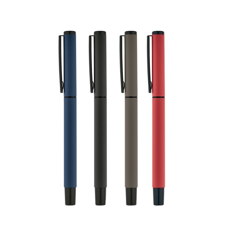 Caneta Roller Emborrachada Alva — Conjunto