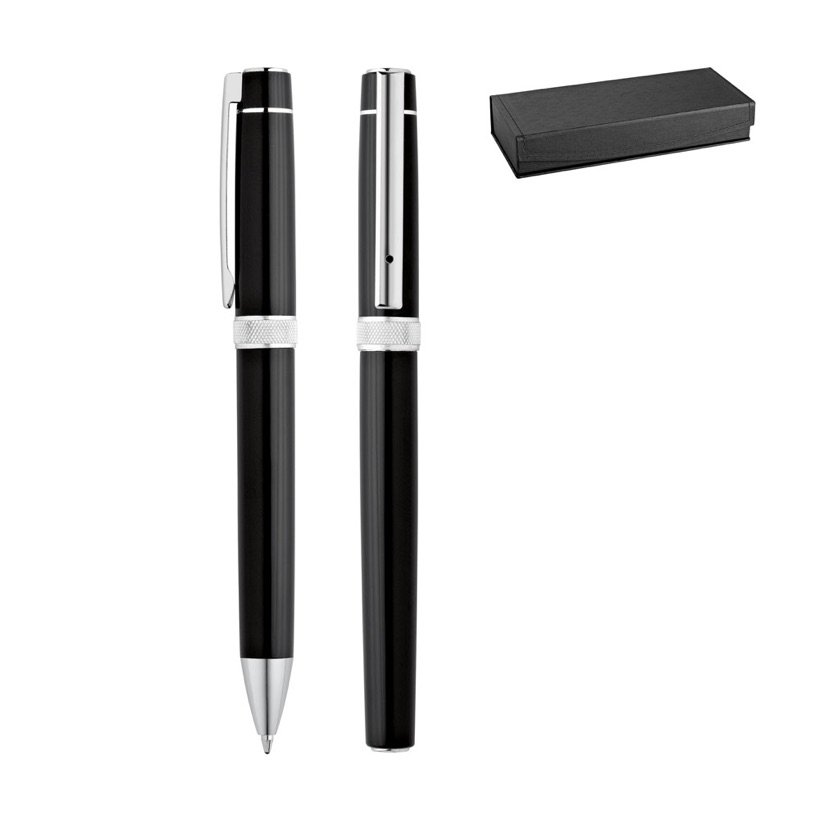 Conjunto de Canetas Roller e Esferográfica Douro — Conjunto