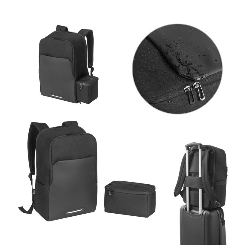 Mochila 2 em 1 Belfast com Bolsa Térmica 17,3" — Conjunto