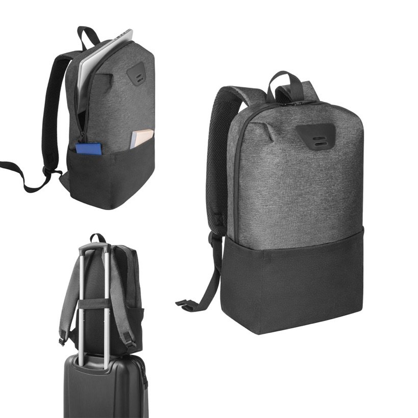 Mochila Douala Acabamento Brilhante para Notebook — Conjunto