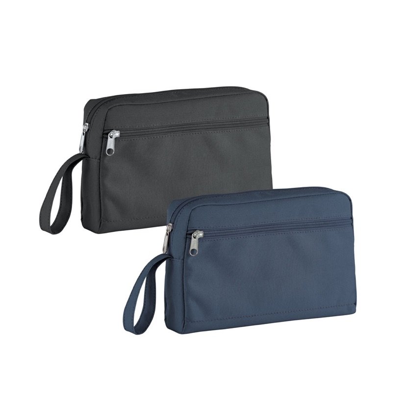Necessaire com Bolso Frontal Cotia — Conjunto
