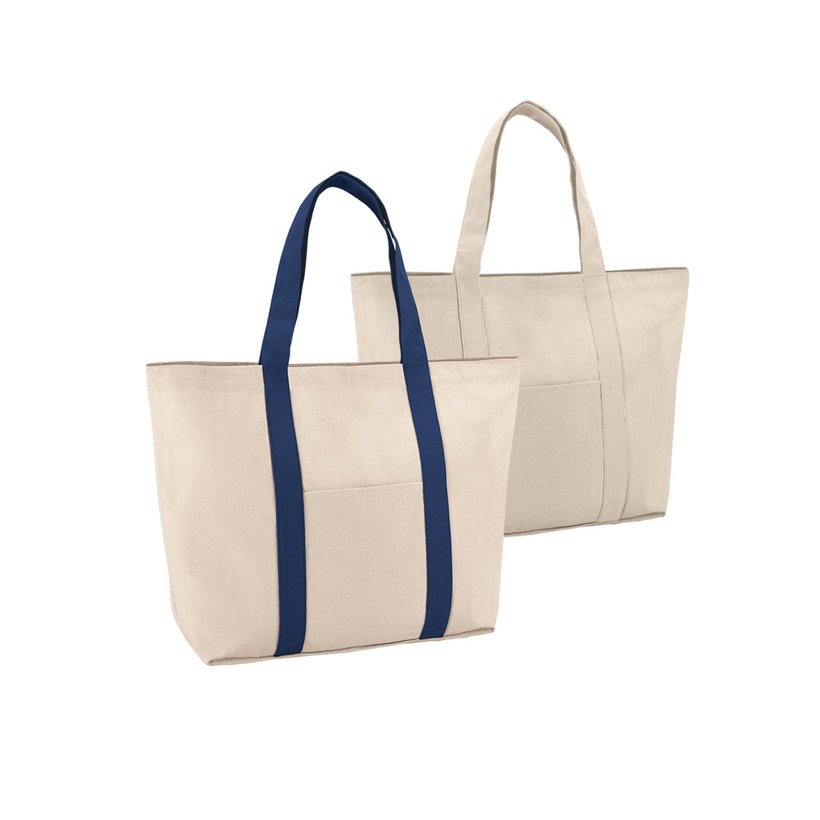 Sacola de Algodão Canvas Ville com Fecho Magnético — Conjunto