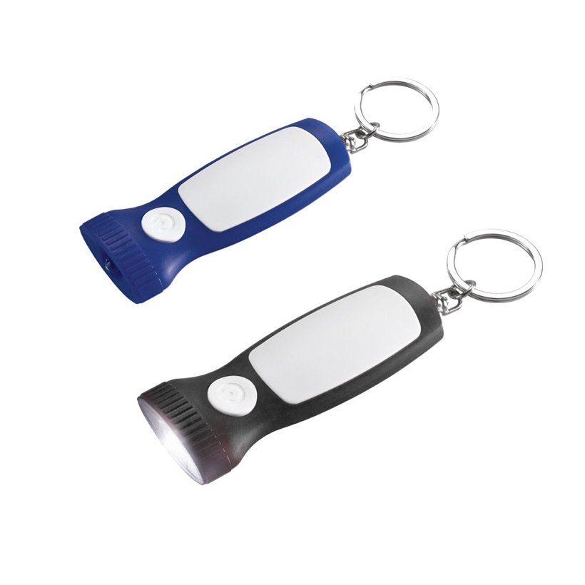 Chaveiro Lanterna LED em ABS Cleat — Conjunto