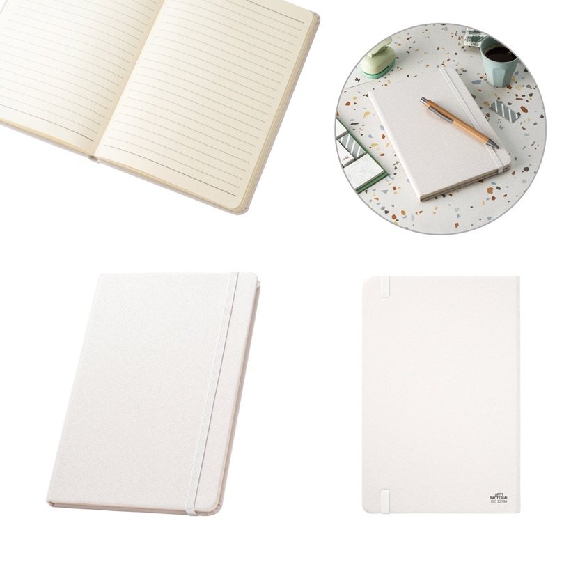 Caderno A5 Antibacteriano Mondrian — Conjunto