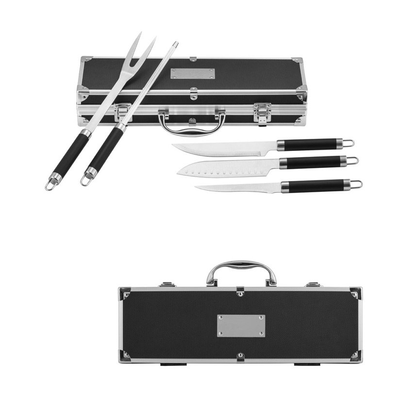 Kit Churrasco Champ com Avental Conversível — Conjunto