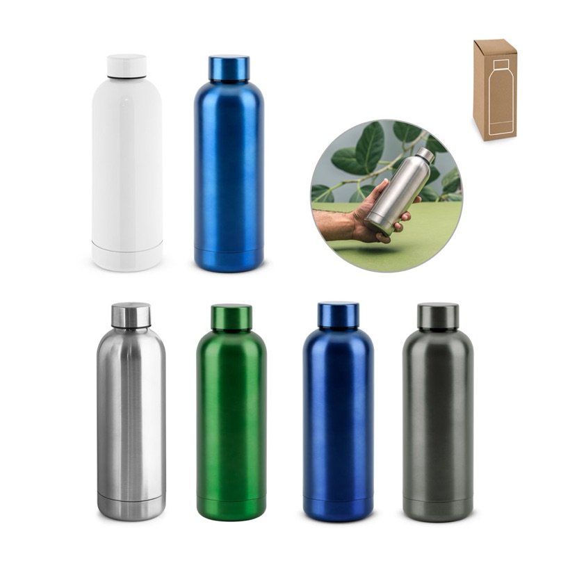 Garrafa Térmica Odin Metallic 550ml — Conjunto