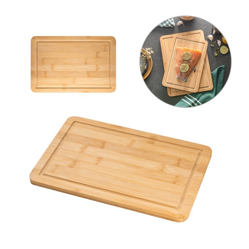 Tábua de Corte Nigella em Bambu — Conjunto