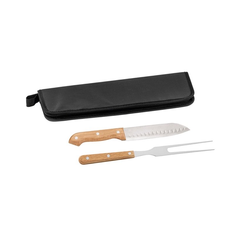 Kit Churrasco Lovage com Garfo e Faca Japonesa — Conjunto