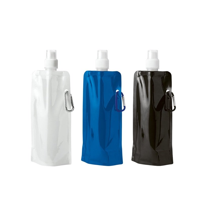 Squeeze Dobrável Decnop Acabamento Mate 460ml — Conjunto