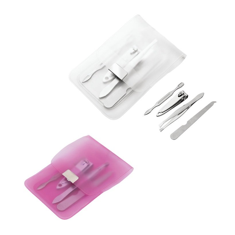 Conjunto de Manicure em Bolsa de PVC Lopez — Conjunto