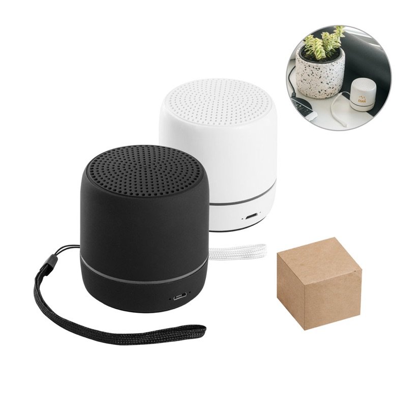 Caixa de Som Portátil com Faixa LED Turing — Conjunto